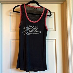 Harley Davidson tank -Black with Red -Size XL